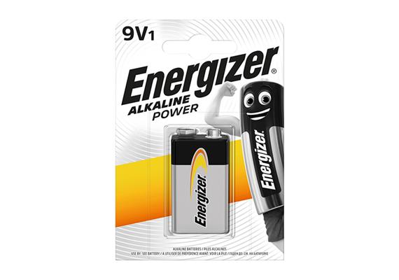 Energizer - Batterie 9V-Block Alkaline Power