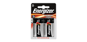 Energizer Batterie Mono D 2er Alkaline Power