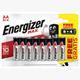 EnergizerBatterien Premium Alkaline AA 8 + 4 MAX