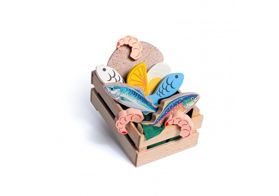 Erzi 28233 Sortiment Fisch klein