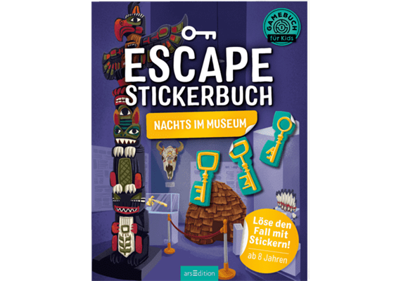 Escape Stickerbuch Nachts im Museum