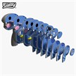 Eugy 008 3D Bastelset Brontosaurus | Bild 4