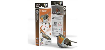 Eugy 137 3D Bastelset Rotkehlchen