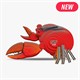Eugy 144 3D Bastelset Krabbe