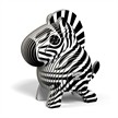 Eugy - 3D 011 Bastelset Zebra | Bild 2