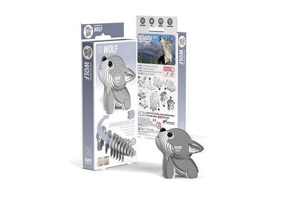 Eugy - 3D 040 Bastelset Wolf