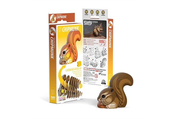 Eugy - 3D 041 Bastelset Streifenhörnchen