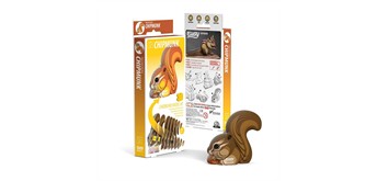 Eugy - 3D 041 Bastelset Streifenhörnchen