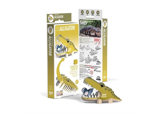 Eugy - 3D 043 Bastelset Alligator