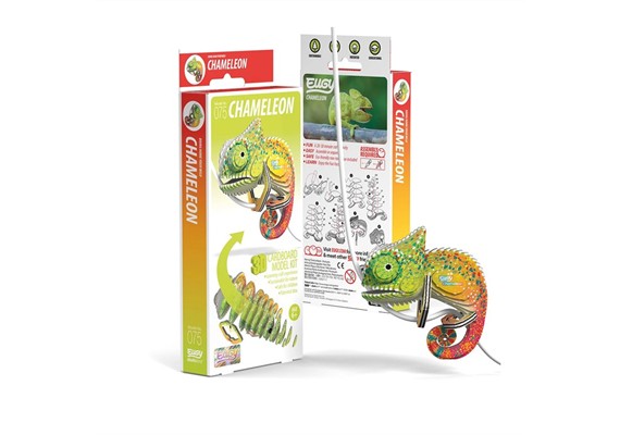 Eugy - 3D 075 Bastelset Chamäleon