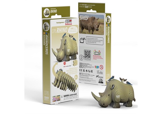 Eugy - 3D 076 Bastelset Nashorn