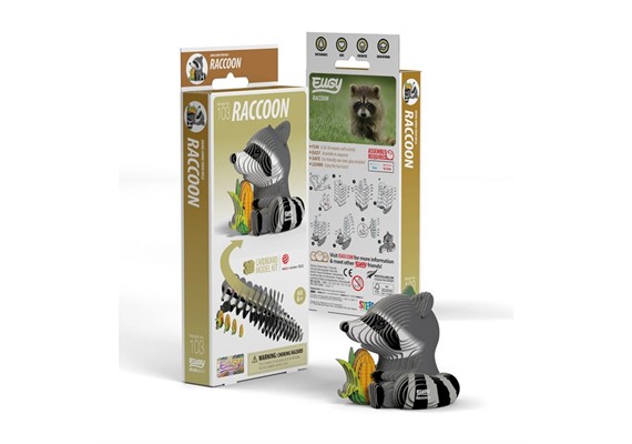 Eugy - 3D 103 Bastelset Waschbär