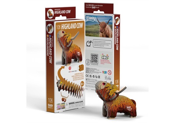 Eugy - 3D 106 Bastelset Hochlandrind