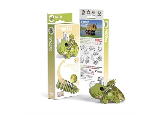 Eugy - 3D Bastelset Triceratops