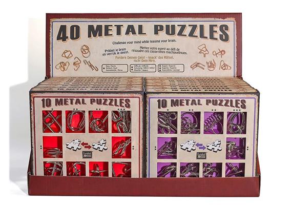 Eureka - 10 Metal Puzzles