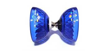 Eureka - Diabolo Set – Crystal Blau mit Lager