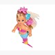 Evi Love - Puppe Swimming Mermaid mit Fischfreund