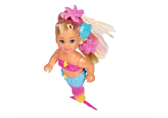 Evi Love - Puppe Swimming Mermaid mit Fischfreund