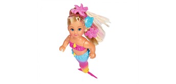 Evi Love - Puppe Swimming Mermaid mit Fischfreund