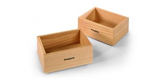 Fagus - neue Stapelbox aus Holz (2er Set)