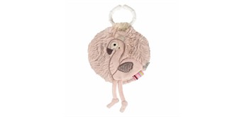 Fehn - Stoffbuch Flamingo rosa