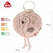 Fehn - Stoffbuch Flamingo rosa | Bild 2