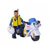 Feuerwehrmann Sam Polizei Motorrad mit Figur
