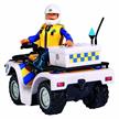 Feuerwehrmann Sam Polizei Quad mit Figur | Bild 2