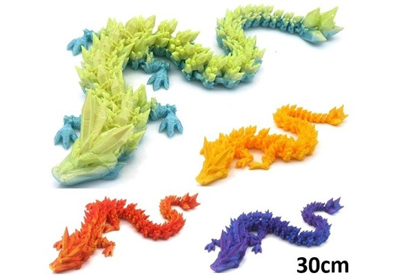 Fidget Dragon 30 cm Mixed Colors 1 Stück assortiert