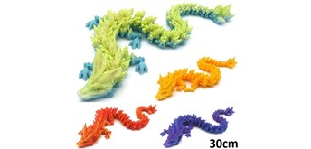 Fidget Dragon 30 cm Mixed Colors 1 Stück assortiert