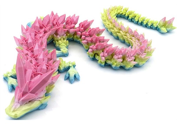 Fidget Dragon 45 cm - Multi Color