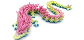 Fidget Dragon 45 cm - Multi Color