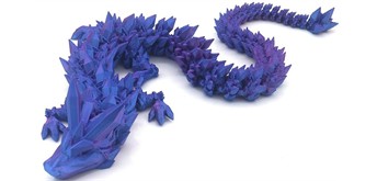 Fidget Dragon 45 cm - Purple