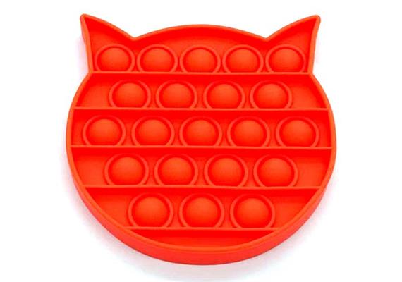 Fidget Game - Pop it Cat - Orange