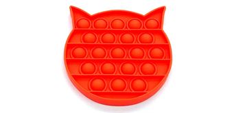 Fidget Game - Pop it Cat - Orange