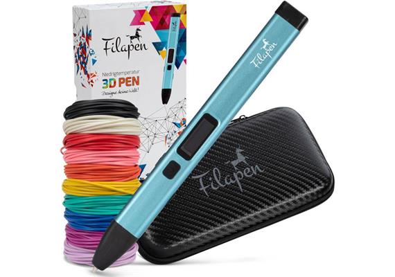 Filapen® Premium 3D Stift mit 10 Filamenten und Etui