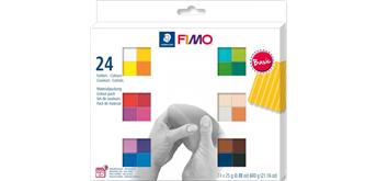 FIMO soft Basic Colours 24 Stück