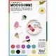 folia Moosgummi Glitter mehrfarbig 20 x 29 cm 10 Blatt