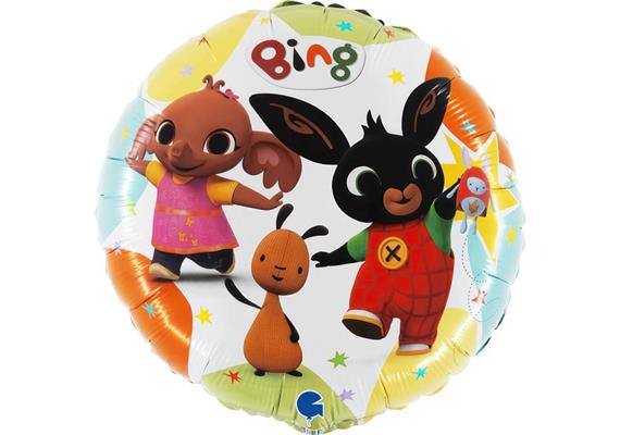 Folienballon Bing und Freunde 46 cm ohne Füllung