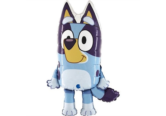 Folienballon Bluey 79 cm ohne Füllung