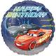 Folienballon Cars Happy Birthday 43 cm ungefüllt