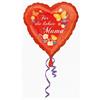 Folienballon Für die liebste Mama, ohne Füllung