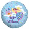 Folienballon Happy Birthday Fairy Princess 46 cm