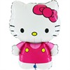 Folienballon Hello Kitty Pink / Fuxia 64 cm ohne Füllung
