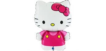 Folienballon Hello Kitty Pink / Fuxia 64 cm ohne Füllung