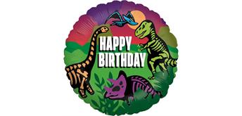 Folienballon Jurassic Birthday