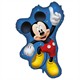 Folienballon Mickey Mouse 60 x 97 cm ohne Füllung