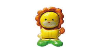Folienballon Mini Air Sitter Löwe 42 x 30 x 16 cm