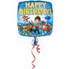 Folienballon Paw Patrol Happy Birthday 71 x 71 cm