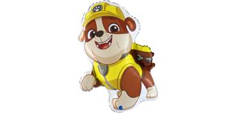 Folienballon Paw Patrol - Rubble 66 cm, ohne Füllung